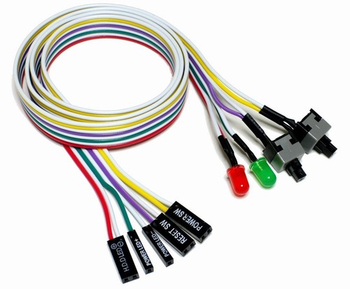 マザーボード用 スイッチ & LED 【ケーブル長 65cm】
